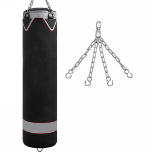 Boxing & MMA Training Punching Bag Set Black