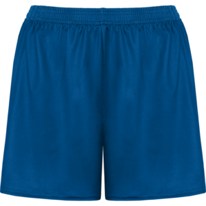 Solid Blue Red Piping Lacrosse Shorts