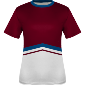 Women Black & White Colorblock Printed Tennis Wear Jersey